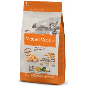 Nature Variety Kitten Selected No Grain Frango 7kg